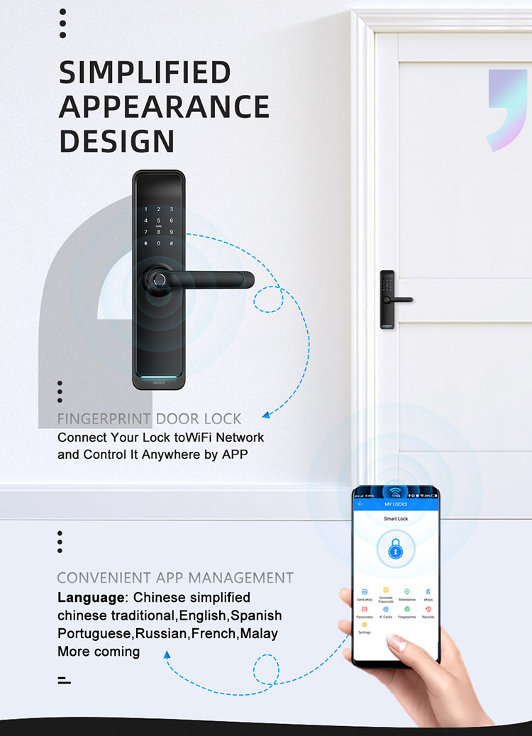 Ang pakinabang ng fingerprint door lock